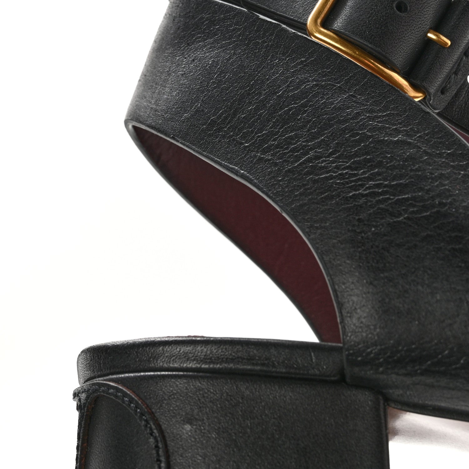 Valentino Garavani Calfskin Ankle Strap 60mm Sandals 41 Black 10 of 10