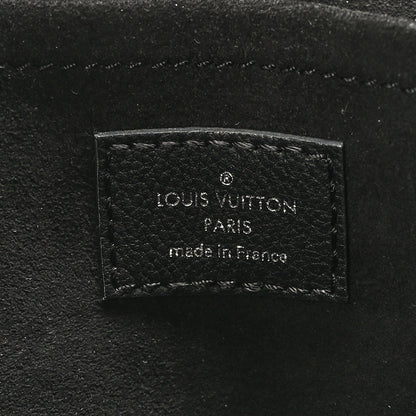 Louis Vuitton Soft Calfskin Mylockme Chain Bag BB Black 6 of 8
