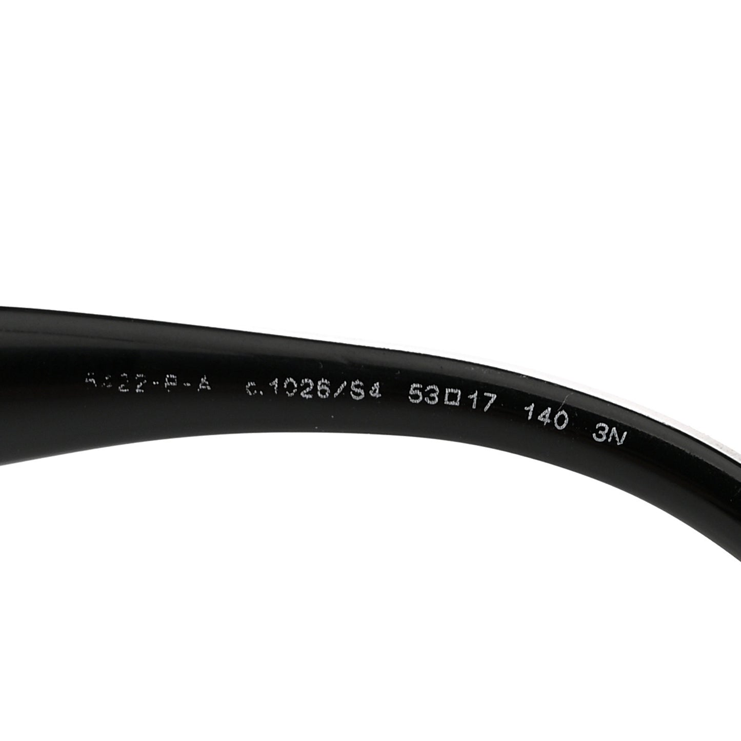 Acetate Strass Square Sunglasses 5422-B-A Black White