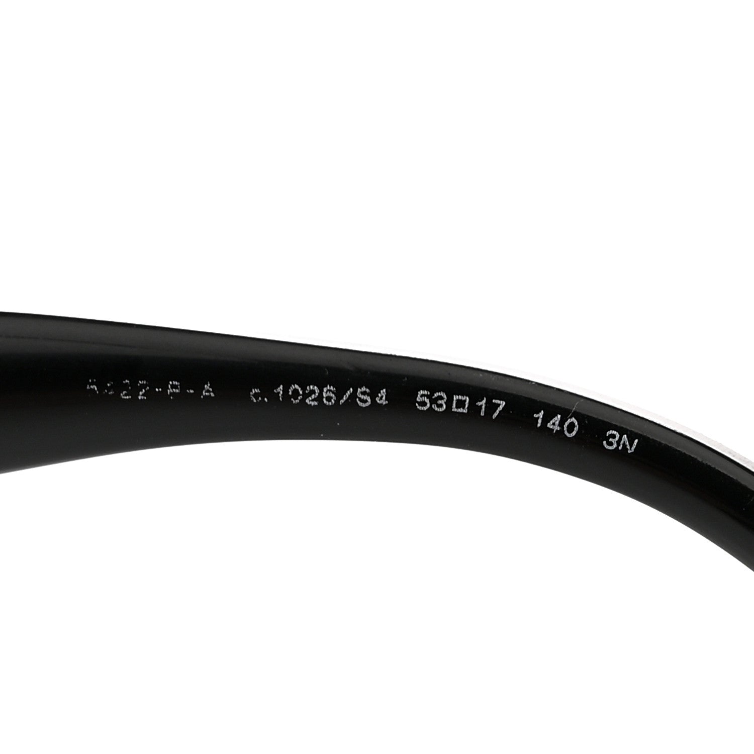 Chanel Acetate Strass Square Sunglasses 5422-B-A Black White 5 of 7