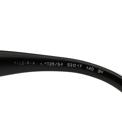 Chanel Acetate Strass Square Sunglasses 5422-B-A Black White 5 of 7