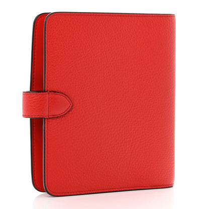 Mulberry Natural Grain Calfskin Postman's Lock Agenda Red 3 of 6