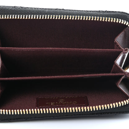 Chanel Caviar Quilted Zip Coin Purse Black 5 of 7