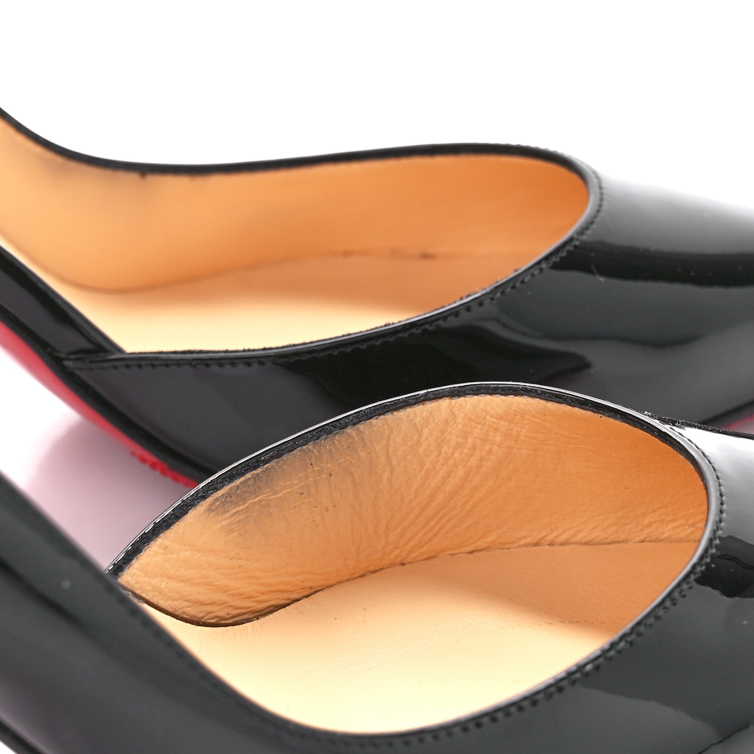 Christian Louboutin Patent Iriza 85 Pumps 38 Black 8 of 9