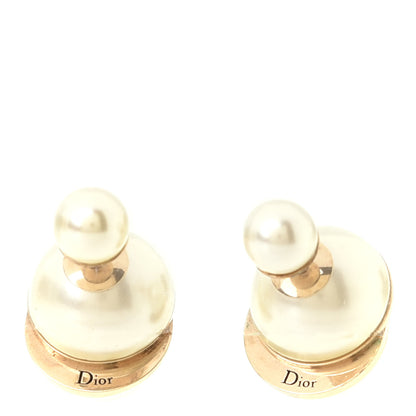 Christian Dior Pearl Mise En Dior Tribal Earrings 1 of 3