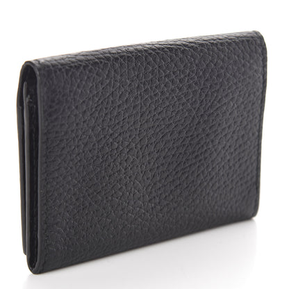 Gucci Calfskin Flap Card Case Black 3 of 6