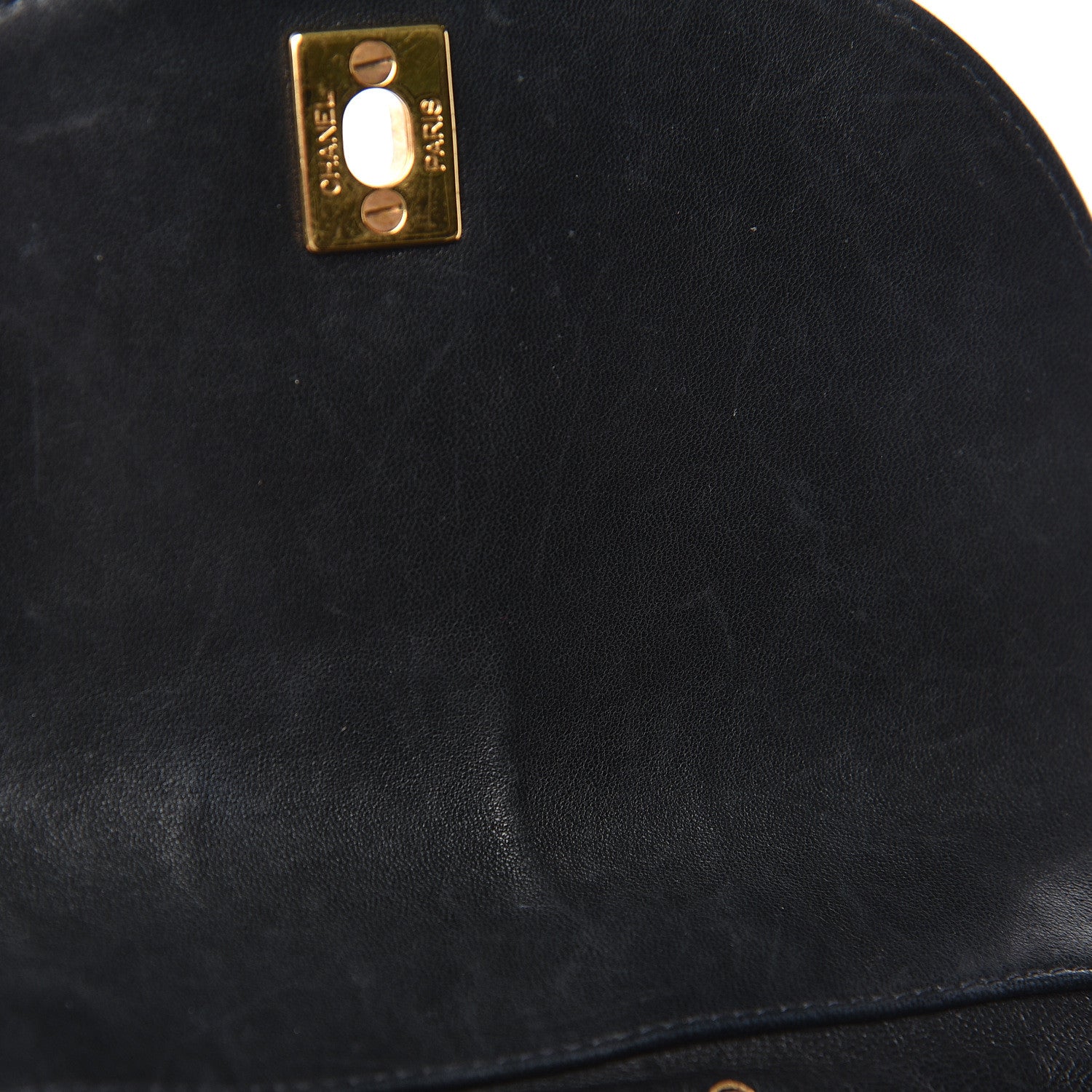 Chanel Lambskin Quilted CC Chain Backpack Black 9 of 18