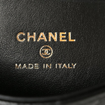 Chanel Caviar Quilted Coco Handle Clutch With Chain Black 6 of 12