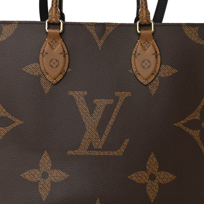 Louis Vuitton Reverse Monogram Giant Onthego MM 8 of 11