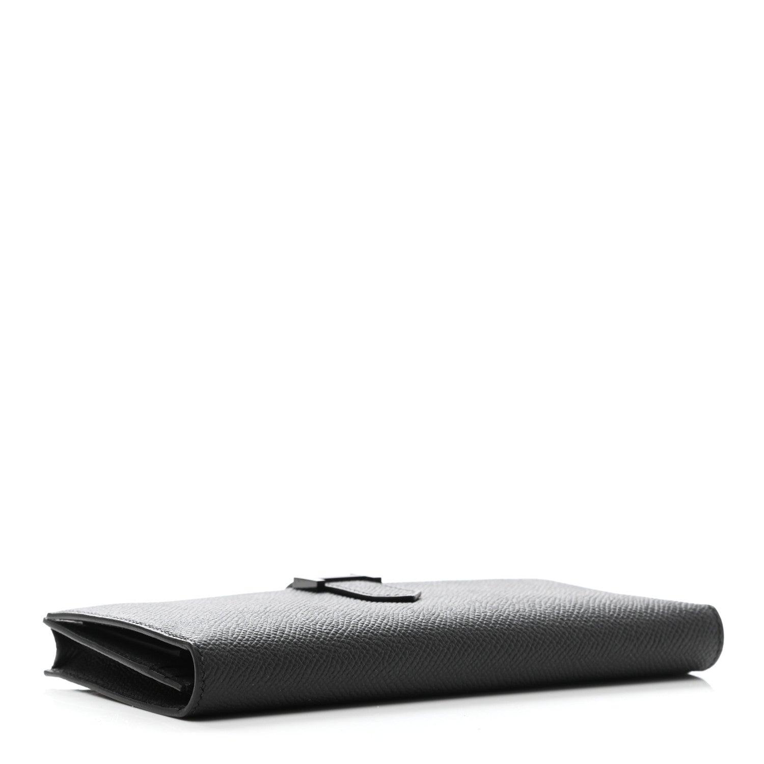 Hermes Epsom Monochrome Bearn Gusset Wallet Black 4 of 7