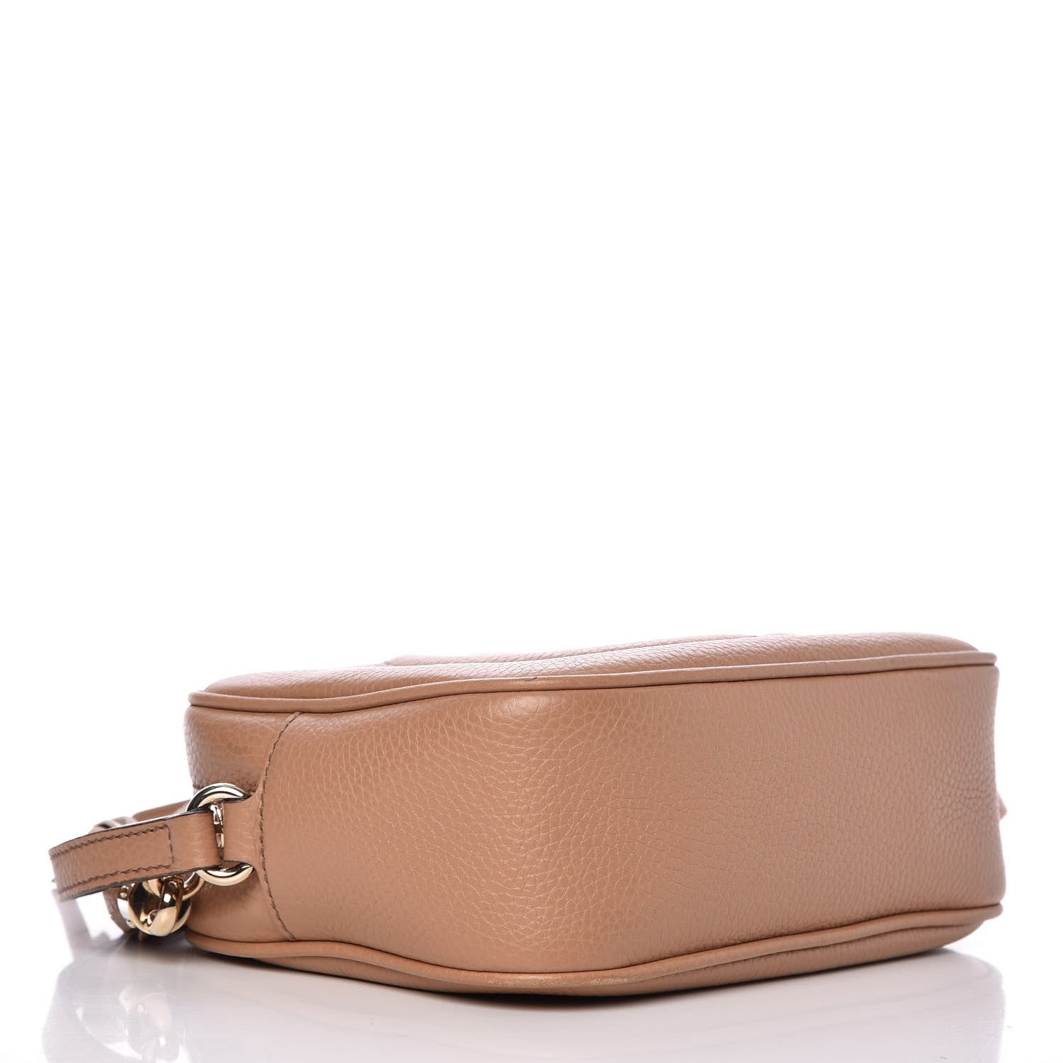 Gucci Pebbled Calfskin Small Soho Disco Bag Camelia 4 of 9