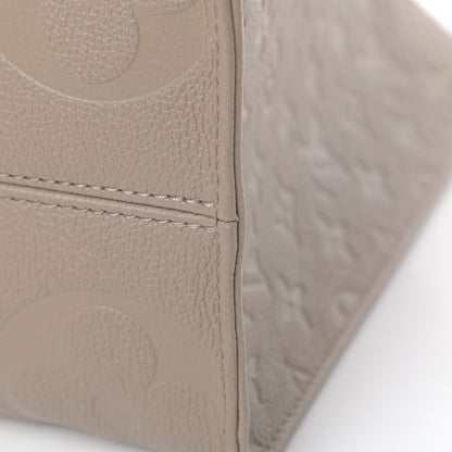 Louis Vuitton Empreinte Monogram Giant Onthego MM Tourterelle 12 of 13