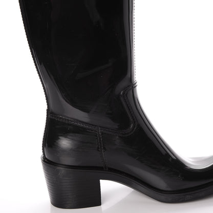 Gucci GG Rubber Rain Boot 37 Nero Black 15 of 18