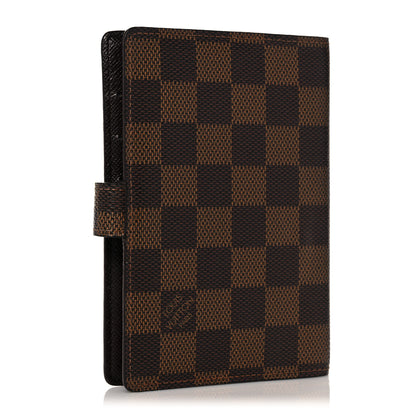 Louis Vuitton Damier Ebene Small Ring Agenda Cover 3 of 10