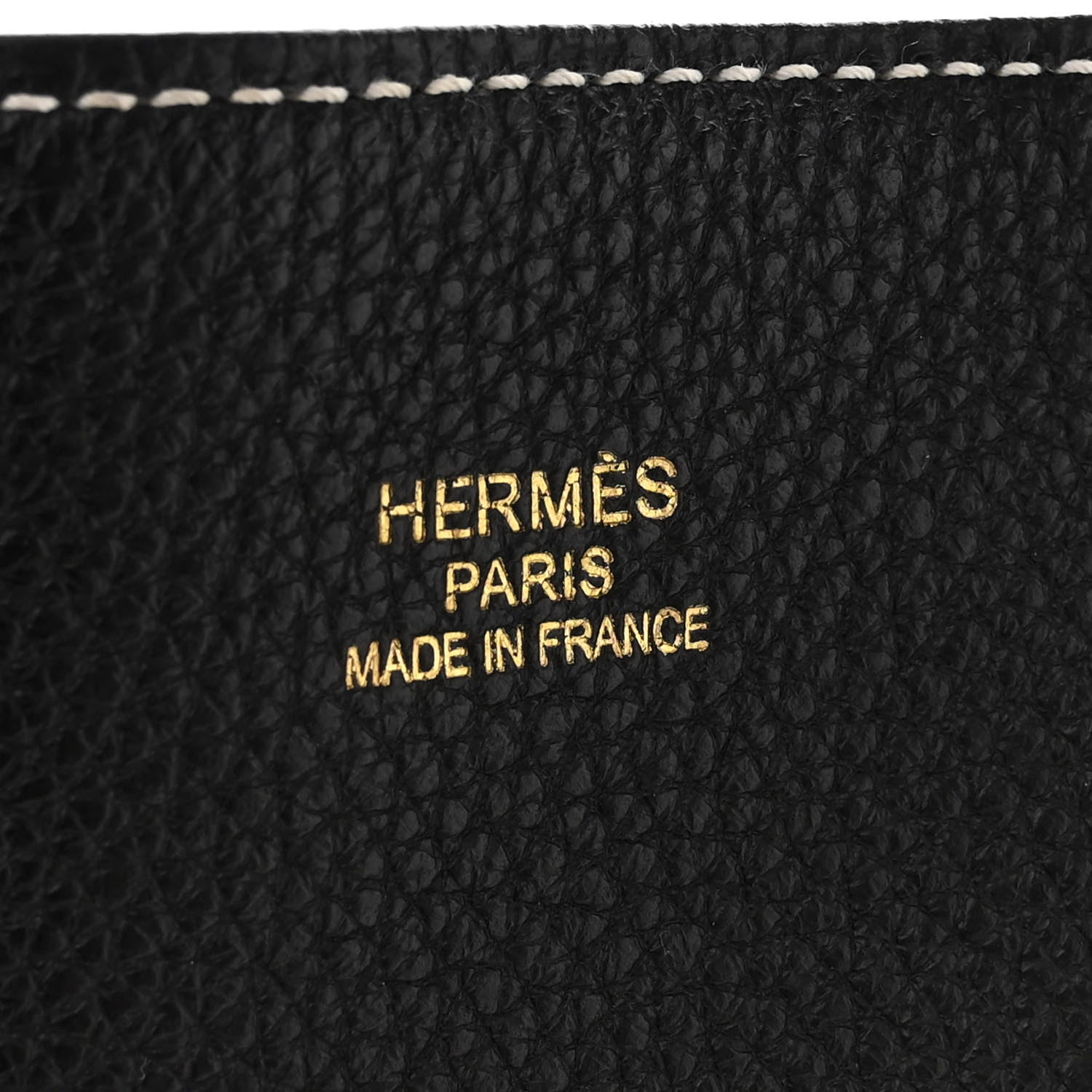 Hermes Taurillon Clemence Double Sens 30 Reversible Tote Bleu Nuit Black 6 of 12