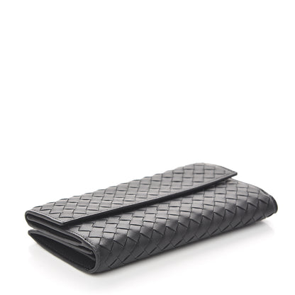 Bottega Veneta Nappa Intrecciato Continental Wallet Black 3 of 5