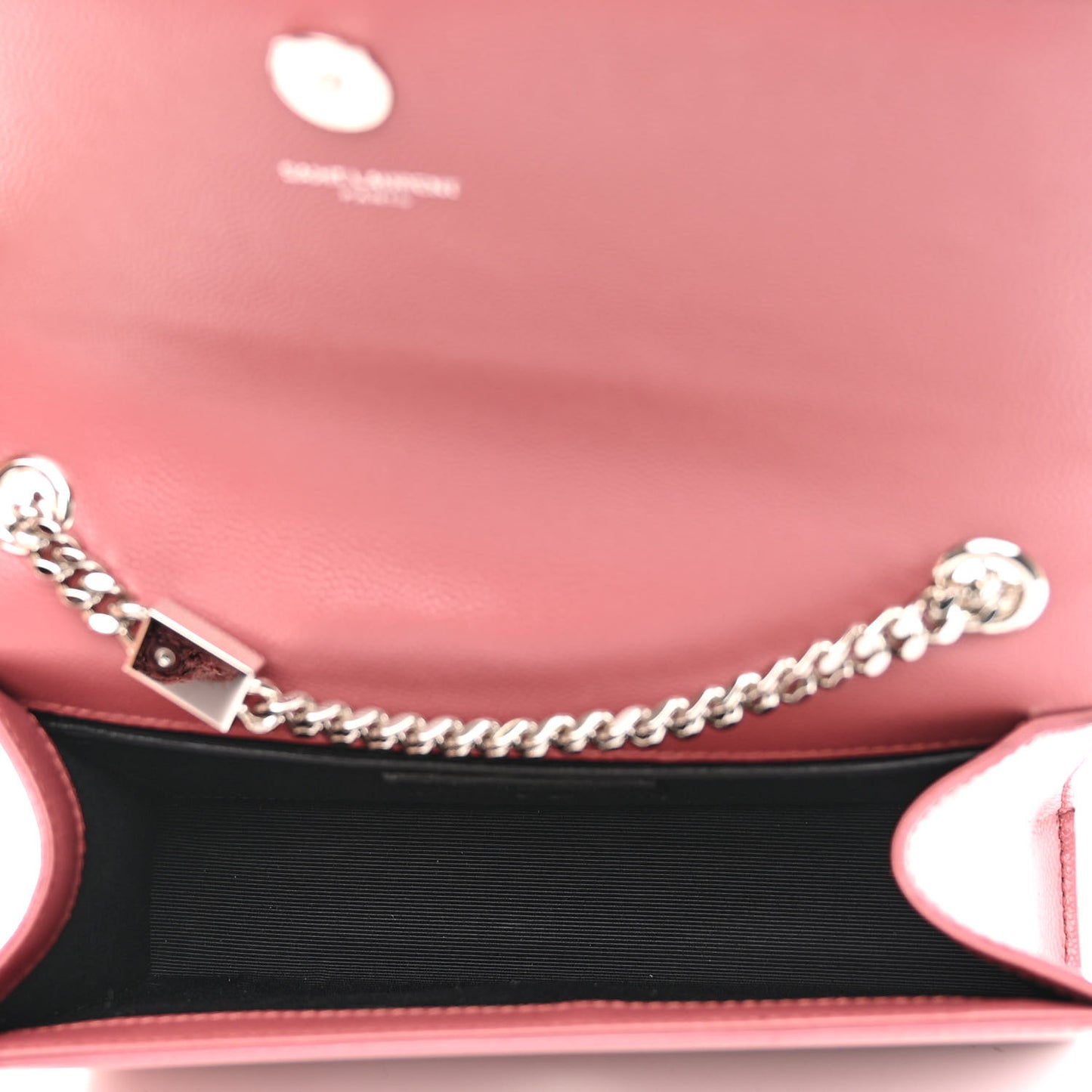 Grain De Poudre Small Classic Monogram Kate Satchel Mystic Rose