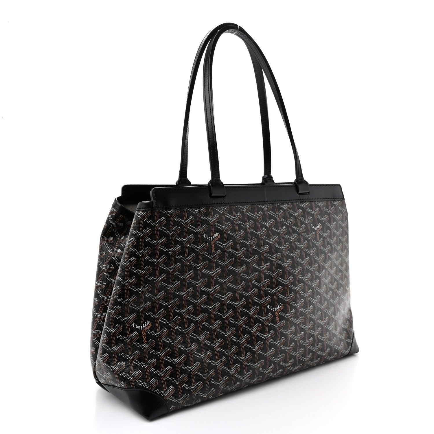 Goyard Goyardine Bellechasse PM Black 2 of 9
