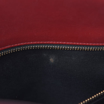 Saint Laurent Calfskin Small Sac De Jour Oxblood 19 of 21