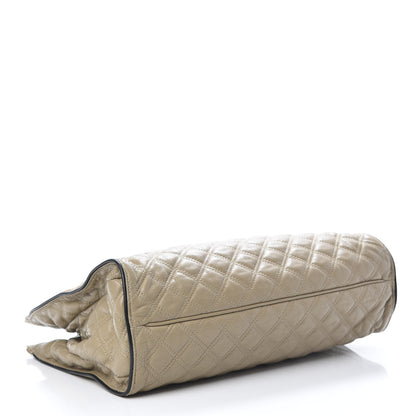 Marc Jacobs Calfskin Quilted Julie Tote Clay 3 of 9
