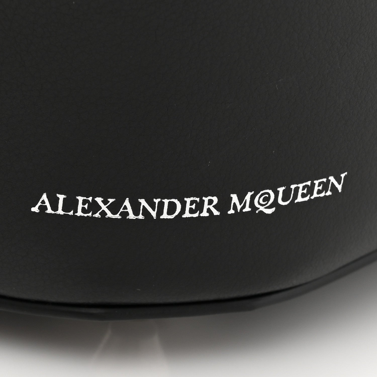 Alexander McQueen Calfskin The Bucket Bag Black Lust Red 8 of 12