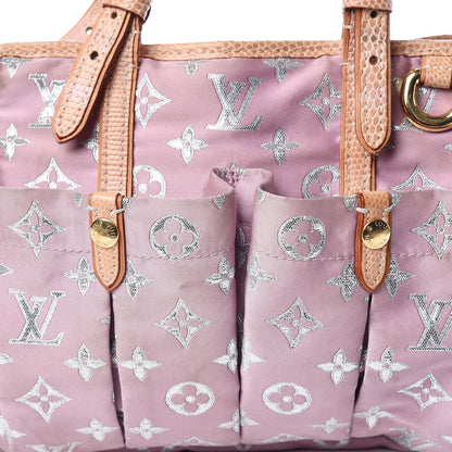 Louis Vuitton Monogram Glitter Cabas Pink 10 of 23