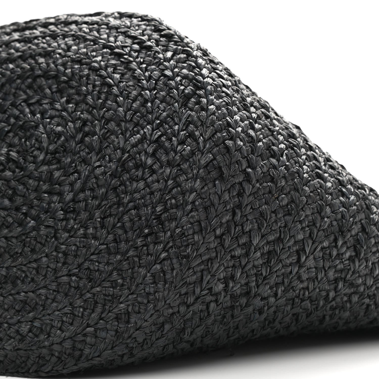 Saint Laurent Raffia Panier Bag Black 9 of 11