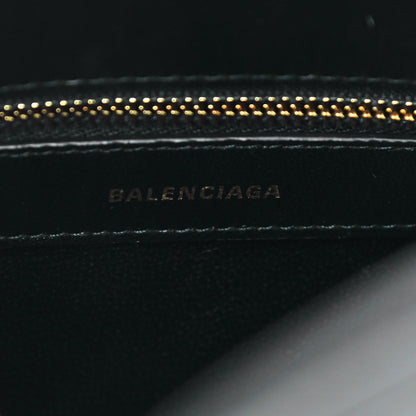 Balenciaga Soft Calfskin Puppy And Kitten S Ville Top Handle Bag Black 8 of 10