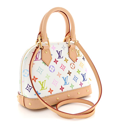 Louis Vuitton LV x TM Monogram Multicolor Alma BB White 3 of 9