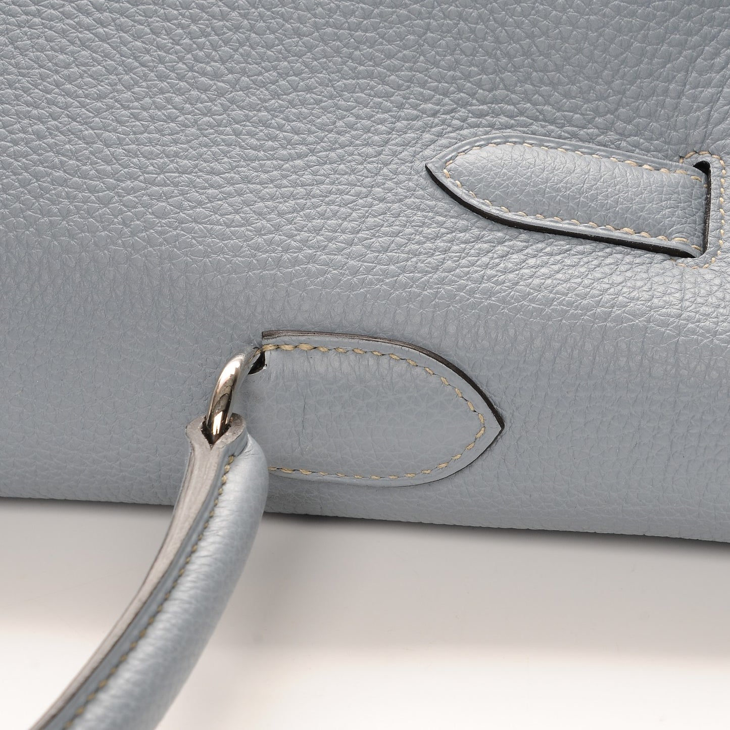 Togo Shoulder Kelly 40 Bleu Lin