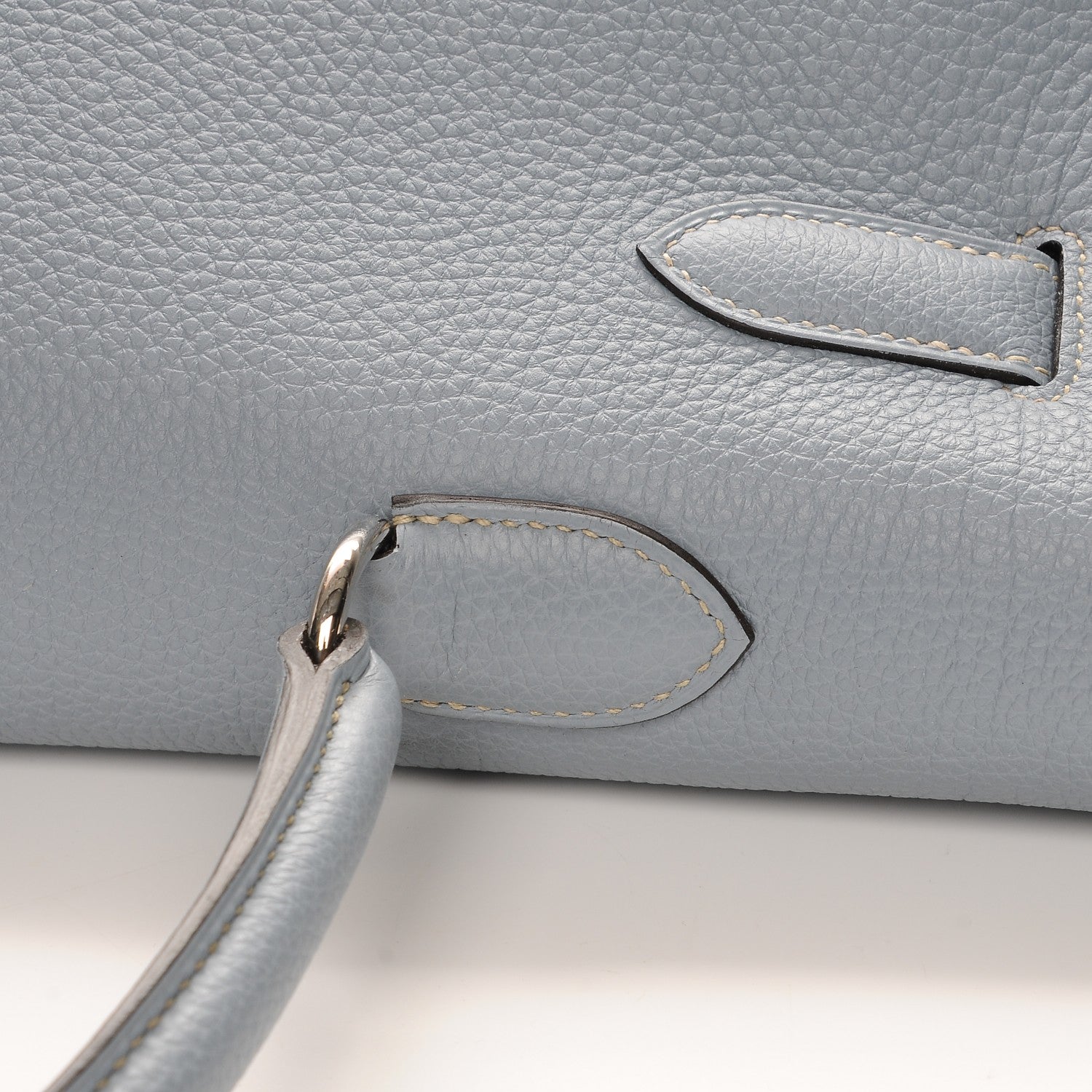 Hermes Togo Shoulder Kelly 40 Bleu Lin 11 of 23