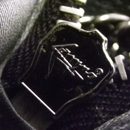 Chanel Leather Lax East West Shoulder Bag Navy 10 of 10