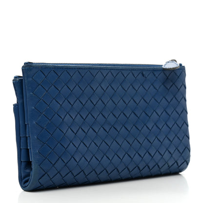 Bottega Veneta Nappa Intrecciato Fold Over Wallet Empire 3 of 11