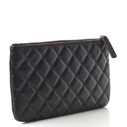 Chanel Caviar Quilted Small Pouch Black 3 of 11