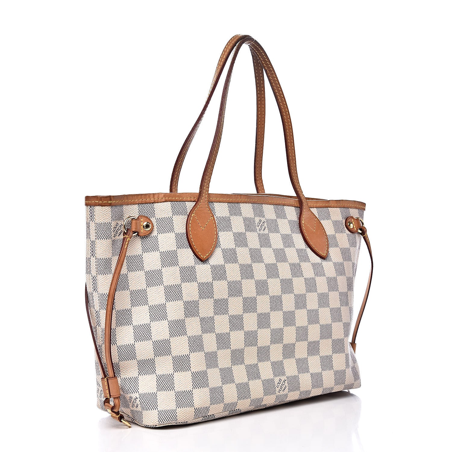 Louis Vuitton Damier Azur Neverfull PM 3 of 17