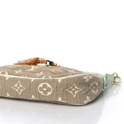 Louis Vuitton Monogram Sabbia Pochette Accessories Vert 8 of 8