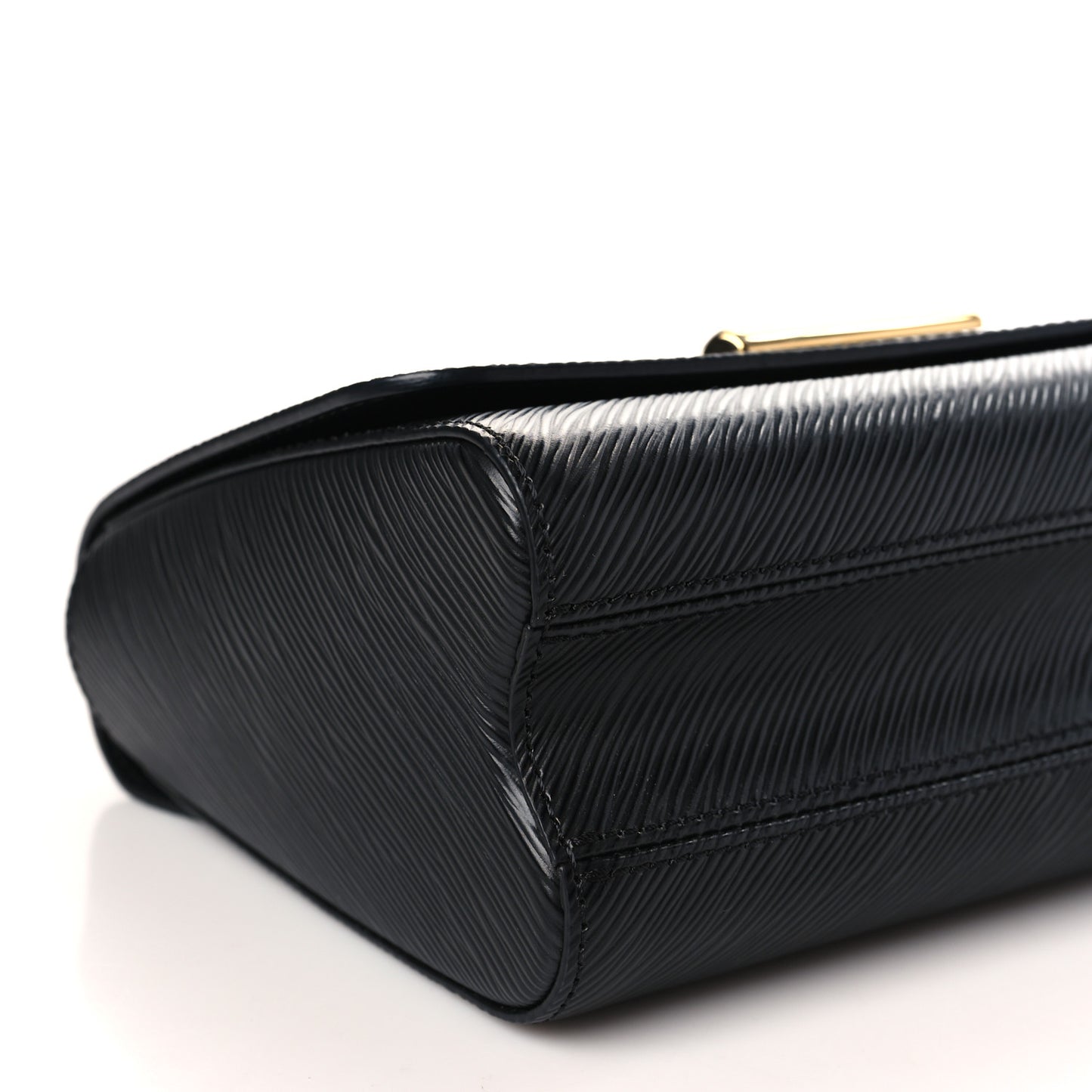 Epi Twist Braided Strap Shoulder Bag MM Black