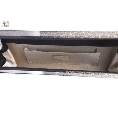 Jimmy Choo Acrylic Glitter Degrade Clutch Black Champagne 5 of 10