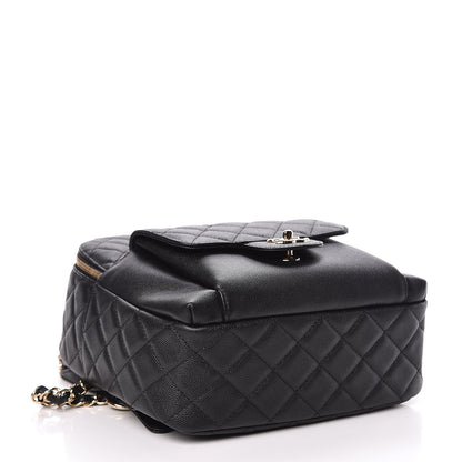 Chanel Caviar Quilted Large CC Day Backpack Black 4 of 10