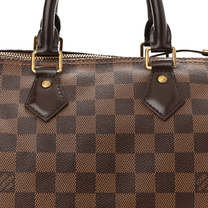 Louis Vuitton Damier Ebene Speedy 25 8 of 10