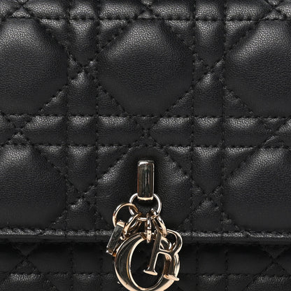 Christian Dior Lambskin Cannage Mini My Dior Bag Black 7 of 10