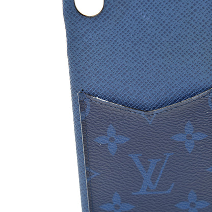 Louis Vuitton Monogram Taiga iPhone XS Max Bumper Cobalt 9 of 10