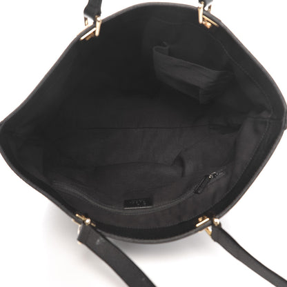 Gucci Monogram Bucket Tote Black 5 of 15