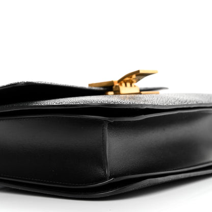 Celine Stingray Medium Classic Box Flap Bag Black 9 of 10