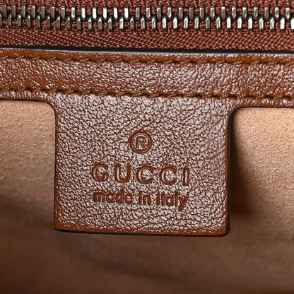 Gucci Azalea Calfskin Matelasse Diagonal Small GG Marmont Top Handle Shoulder Bag Cuir 6 of 11