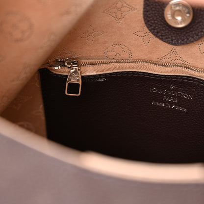 Louis Vuitton Mahina Carmel Hobo Chocolate 10 of 11