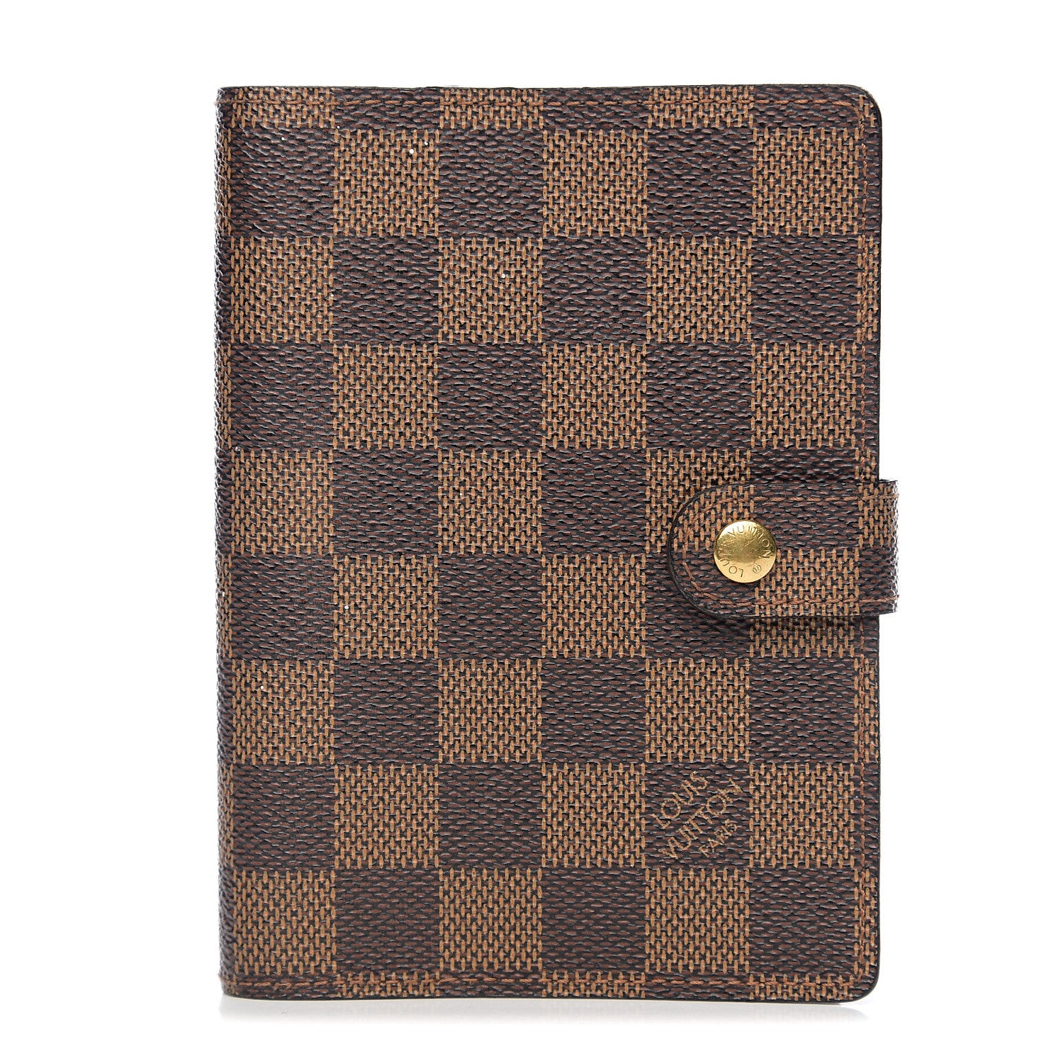 Louis Vuitton Damier Ebene Small Ring Agenda 1 of 6