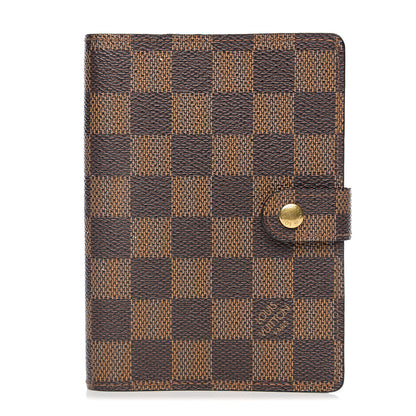 Louis Vuitton Damier Ebene Small Ring Agenda 1 of 6