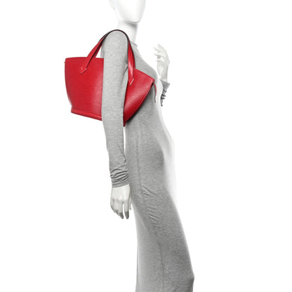 Louis Vuitton Epi Saint Jacques PM Castillan Red 2 of 11
