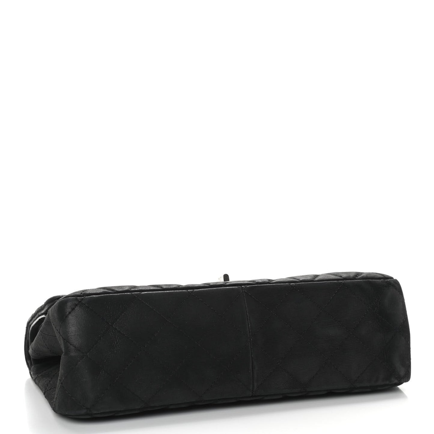 Iridescent Calfskin Quilted 2.55 Reissue 227 Flap Black